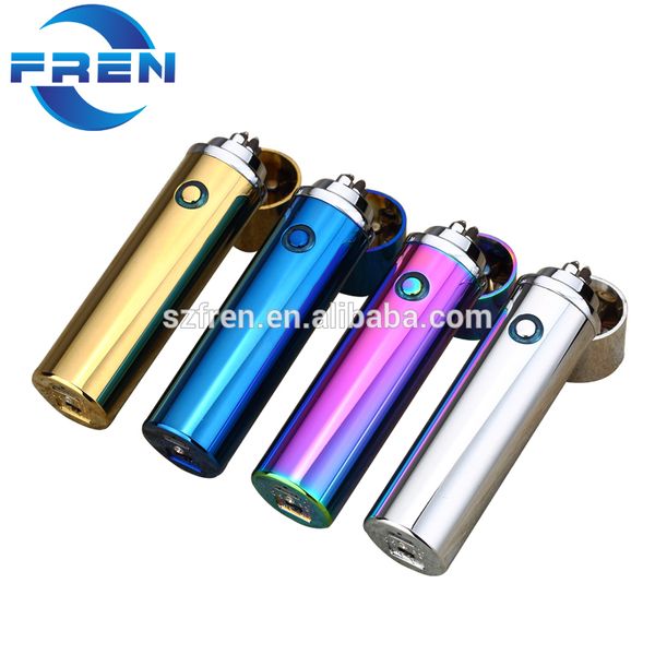 

43fgrechargeable fr-p01 dual metal usb pulse x arc electric cigarette lighter