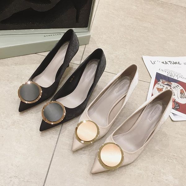 

dress shoes classic pumps women high heels stiletto office wedding extreme ladies, Black