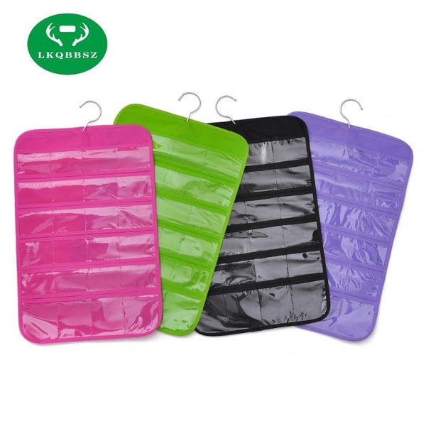 

jewelry hanging storage bag wall holder door rack necklace earring socks underwear sundried closet sorting organizer 18 pockets