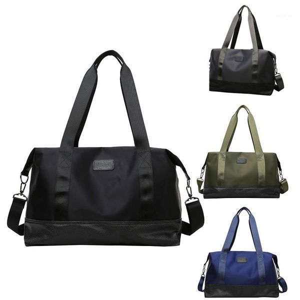 

outdoor bags portable lightweight large-capacity travel bag black casual outdoor1