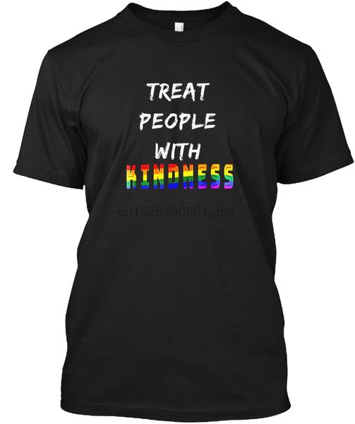 

men t shirt treat people with kindness lgbtq equality rainbow t-shirt women t-shirt sport hooded sweatshirt hoodie