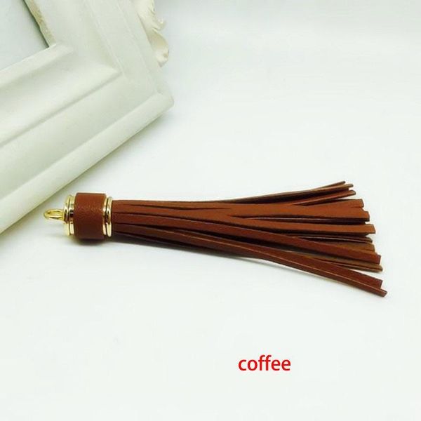 

12pcs lot personalized suede tassel pendant leather tassels for keychain bag cellphone pendant home decoration diy accessories h bbyhsi