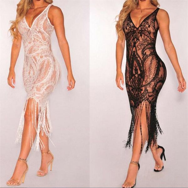 

fashion lace crochet beach sundress new solid color hollow out summer beachwear female summer sleeveless backless covers up hot, White;black