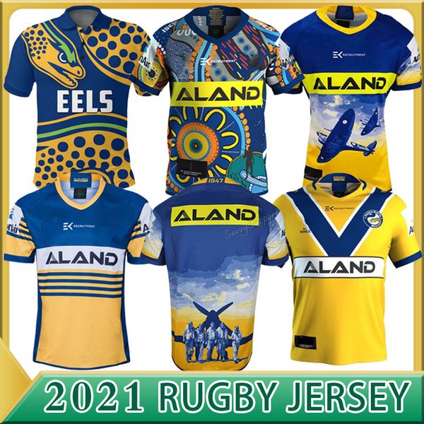 

parramatta eels anzac commemorative edition rugby jersey parramatta eels indigenous jersey australia rugby league jerseys mens s-5xl, Black;gray