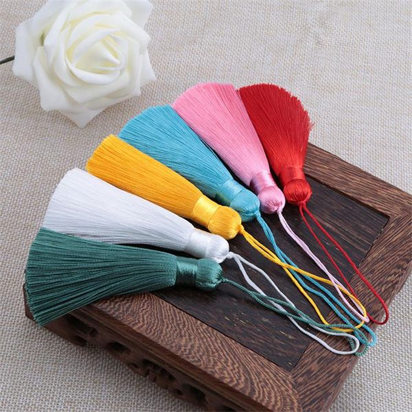 

10pcs fashion multicolor tassel pendant diy handicrafts garment home textile curtain pendant accessories chinese knot tassel h bbympe
