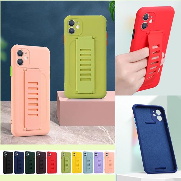 

hand strap cover 11 x xr xs 8 plus cute soft silicone coque for iphone 12 mini pro max case