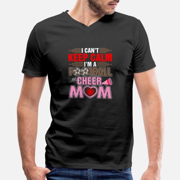 

i cant keep calm im a football and cheer mom tshir t shirt classic oversized latest tracksuit hoodie sweatshirt
