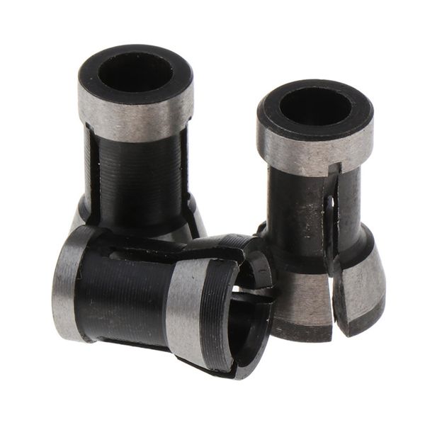 

3pcs high precision 6mm 6.35mm 8mm router collet chuck adapter for engraving trimming machine
