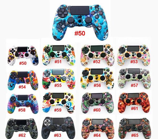 

new colorful gamepad soft silicone gel protective case for ps4 wireless controller ing
