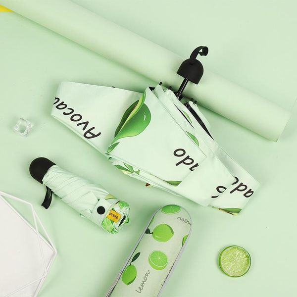 

фрукты мини капсула зонт складной пять солнцезащитный upf50 зонт parapluie складной женщины umbrellara в женщины bbyqxd hotstore2010