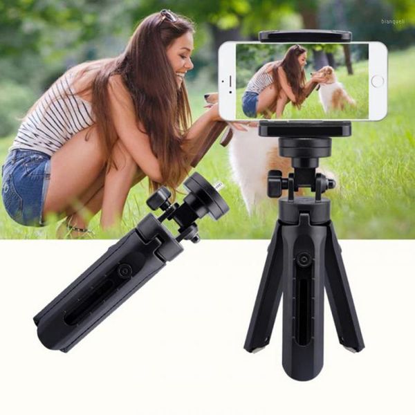 

mini deskbracket holder monopod tripod mount adapter for 6-inch mobile phone 360Â° adjustable travel portable camera stand1