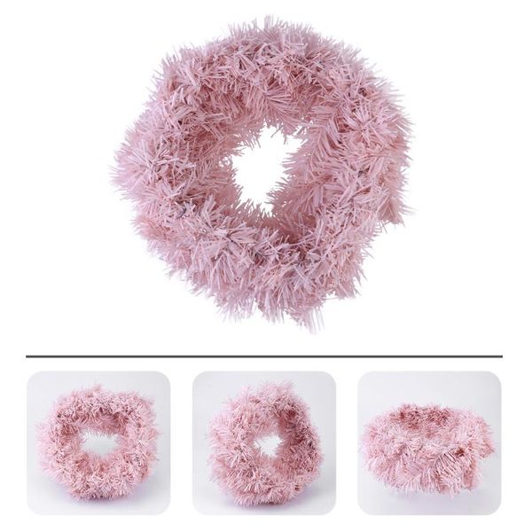 

decorative flowers & wreaths 1pc christmas wreath festival door hanging (without ornament)