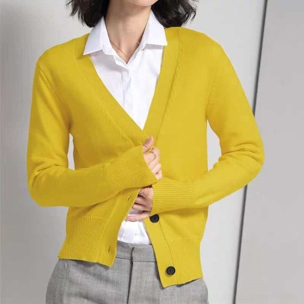 

kiwkq толстый кардиган женщин 2020 новой корейской версии свободные свитера куртки женская короткая осень зима теплая вязаная sweatertop swe, White;black