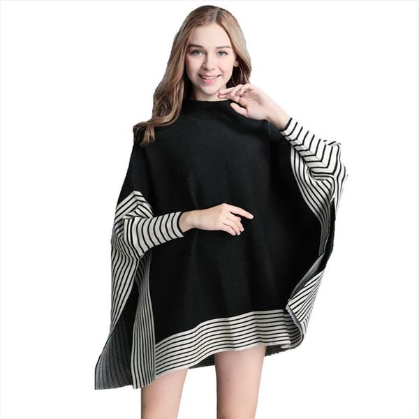 

korean style cotton knitted plus size vintage causal loose oversized autumn pullover sweater women sweaters clothes 2020 coat, White;black