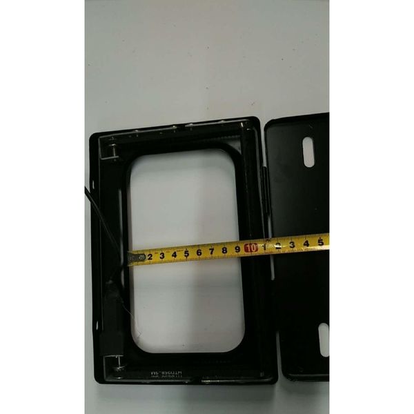 

usa size 7"*4" motorcycle remote control metal shutter curtain licen sqctnr wphome