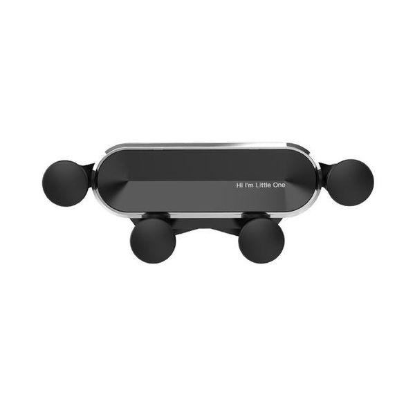 

новый телефон алюминиевого сплава мини гравитация кронштейн воздуховод подставка держатель сотового подставка поддержка для мобильного телеф