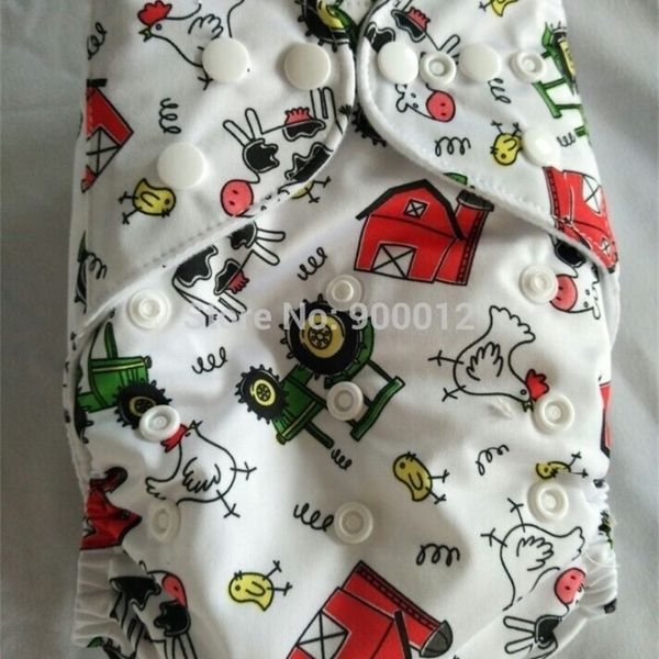 

new design colorful wholesale new prined fabric baby infant cloth diaper 100 sets resuable waterproof nappy one pocket nappies 201117