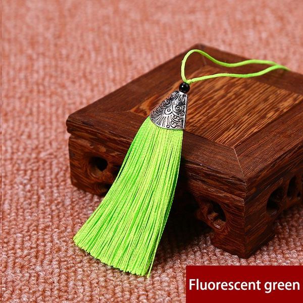 

12pcs lot 8cm fish mouth tassels with hanging ring silk sewing tassel trim decorative key tassels for curtains home decoration h bbyyjb