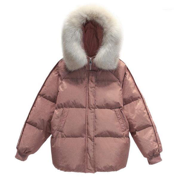 

fashion new loose coat short women's solid color bread coat winter thick warm cotton h001891, Black