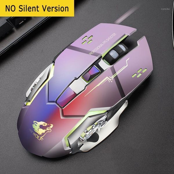 

4000 dpi led optical 6 buttons usb computer mouse gamer mute mouse for lappc ergonomic wired gaming1