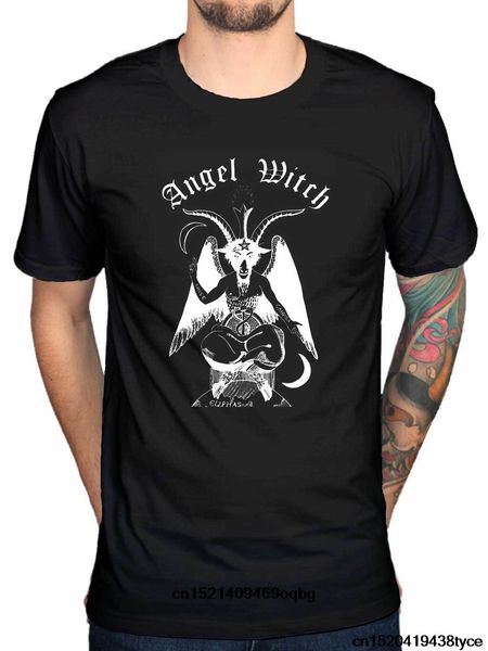 

cool angel witch baphomet heavy metal rock punk music satan design fashion printed hoodie designers t shirts sweatshirt