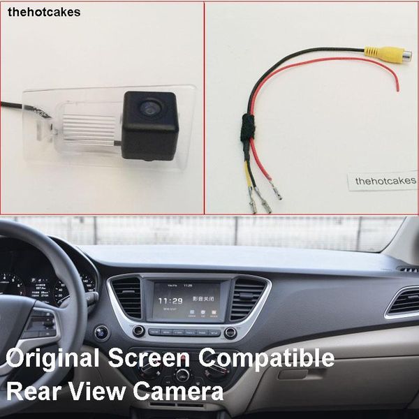 

car reverse camera for solaris sedan hcr 2020 / original screen compatible rear view camera / back reverse sets1