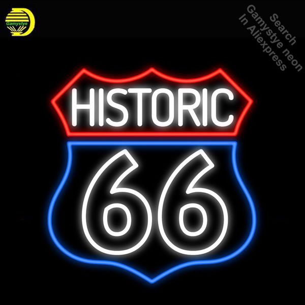 

neon signs for historic route 66 neon light sign handcrafted neon bulbs sign glass tube decorate game room signs dropshipping