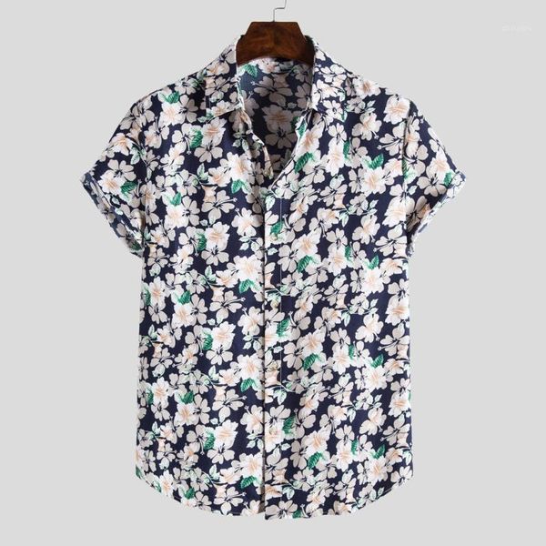 

casual mens shirts streetwear chemise homme fashion short sleeve shirt men hawaiian printing harajuku shirt camisas para hombre1, White;black