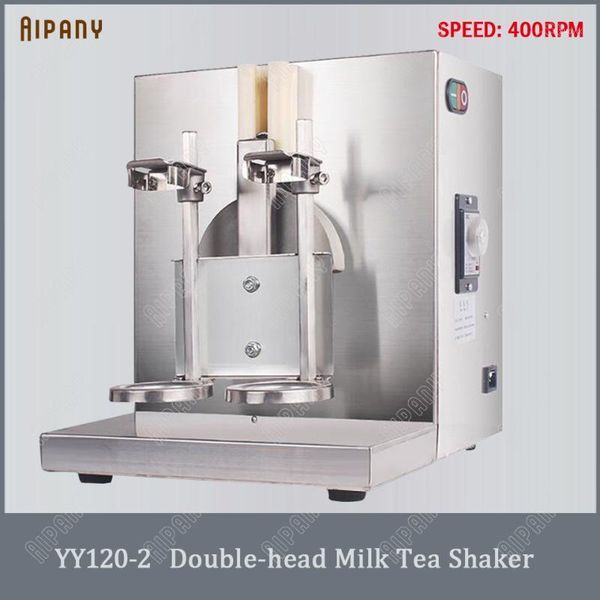 

blender yy120-2 double-head bubble shaking machine electric milk shaker 400rpm double frame cup drink beverage shaker1