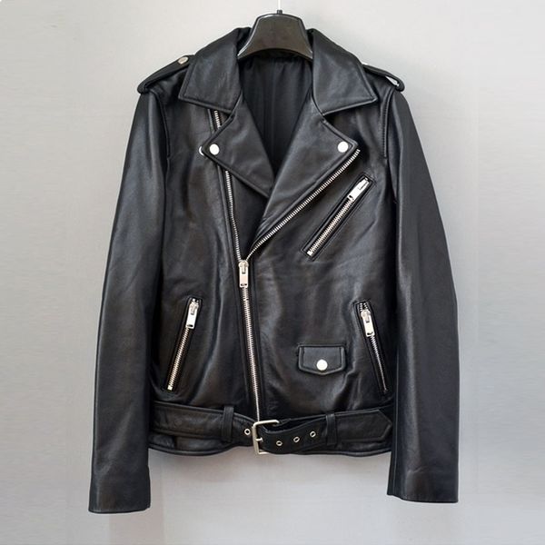 

high 2021 new quality black plutonium women female belt leather of jacket with 8fbd