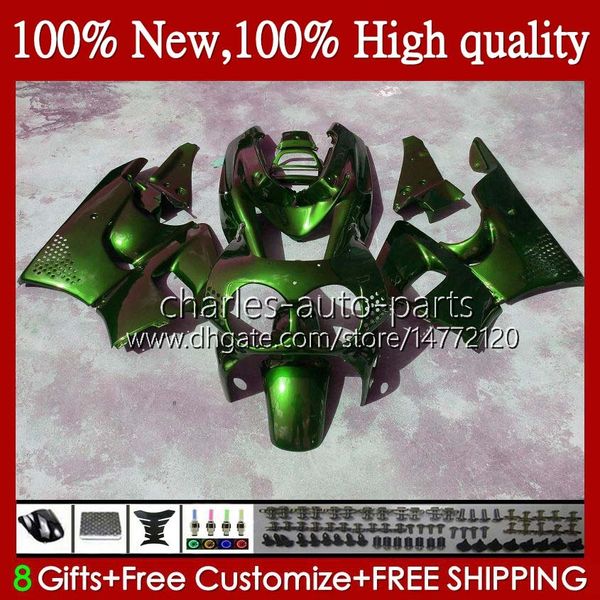 Corpo para Honda Green Dark CBR 893RR 900RR CBR900 CBR893 900 893 CC RR 95HC.176 CBR900RR 1994 1995 1996 1997 CBR893RR 94 95 96 97 Fairings