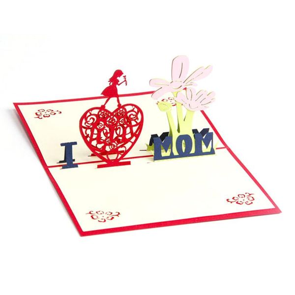 

handmade 3d popping greeting card with envelope for mothers day tsh shop