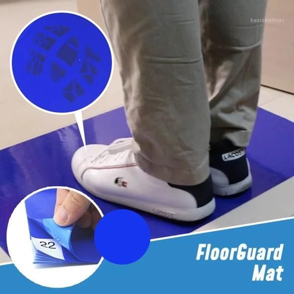 

anti-dust peel-off mat decontamination hygienic disposable home floor mat rug @ls1