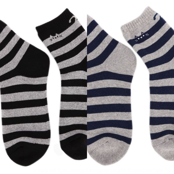 

autumn winter and fashionable new style women's socks comfortable women's socks thickened terry japan and korea jovrh, Black
