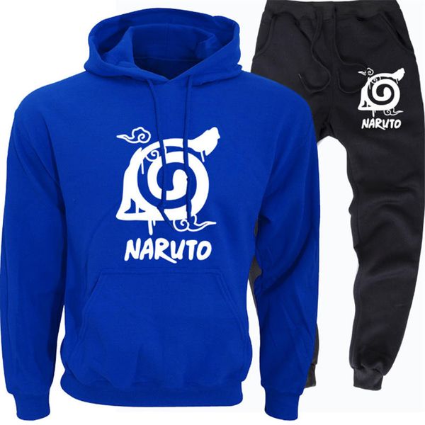 

2020 autumn and winter plus velvet men's hooded sweater japanese anime hip-hop active style sports young teenager's running suit s, Gray