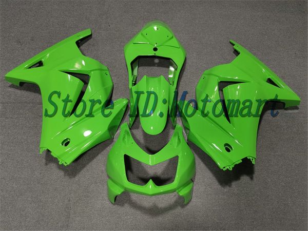 Обтекательный комплект для Kawasaki Ninja ZX250R ZX 250R 2008 2012 EX250 08 09 10 11 12 WES04 Зеленые обтекивания