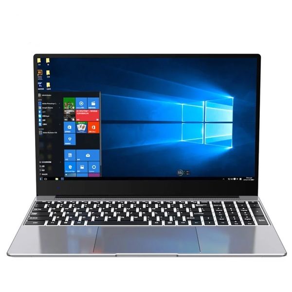

2021 new design 15.6 inch win10 quad core notebook computer office 8gb+120gb 1920*1080 fhd ips lap