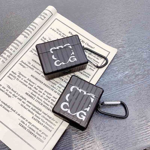 

aripods pro case bluetooth headphones aripods 1/2 protective sleeve fashion letter & heart shaped pattern headpset storage box