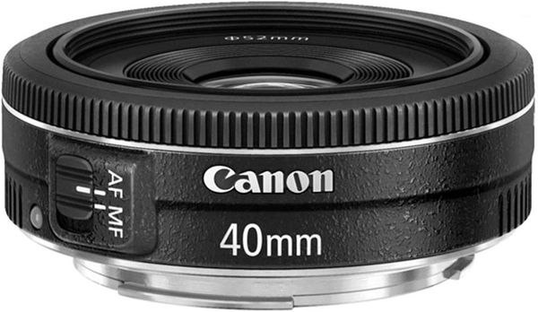 

used canon ef 40mm f/2.8 stm lens1