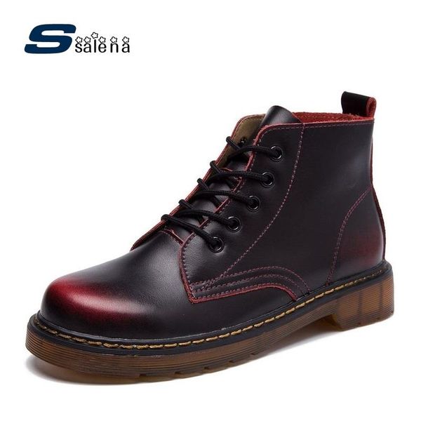 

high boots женщины удобные помощающие легкие ботинки женские кожаные мода высокое качество обувь pluz размер 34-44 20118, Black