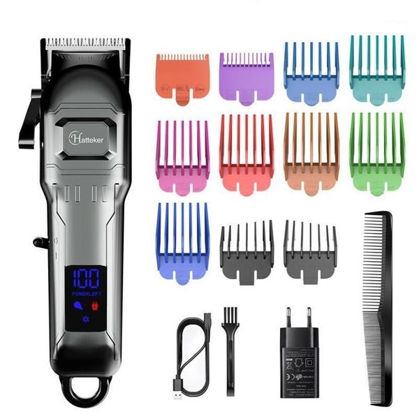 

hair clippers clipper professional trimmer in for men electric led display machine barber cutter1