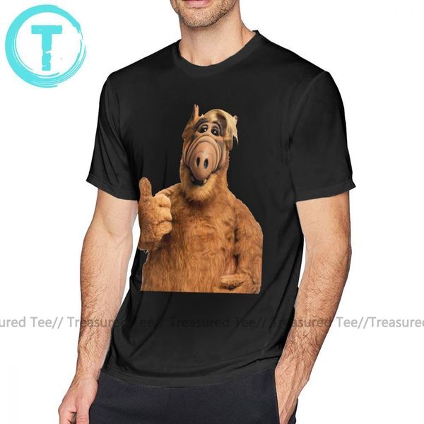 

alf футболка alf футболка мужская 5x tee shirt смазливая короткие рукава печать мода 100 percent tshirt спорта с капюшоном hoodie