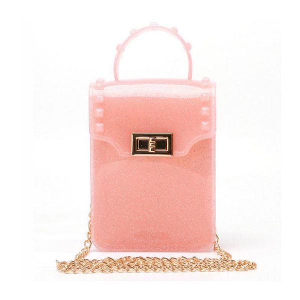 

ygdb brand design female small flap casual candy jelly solid handbag women phone shoulder bags summer ladies messenger bags pvc4