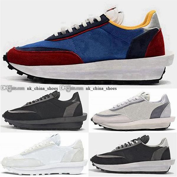 

trainers 35 waffle 5 shoes women mens running 12 men sacai racer sneakers sports gym 46 lvd ladies casual daybreak size us eur chaussures, Black;red