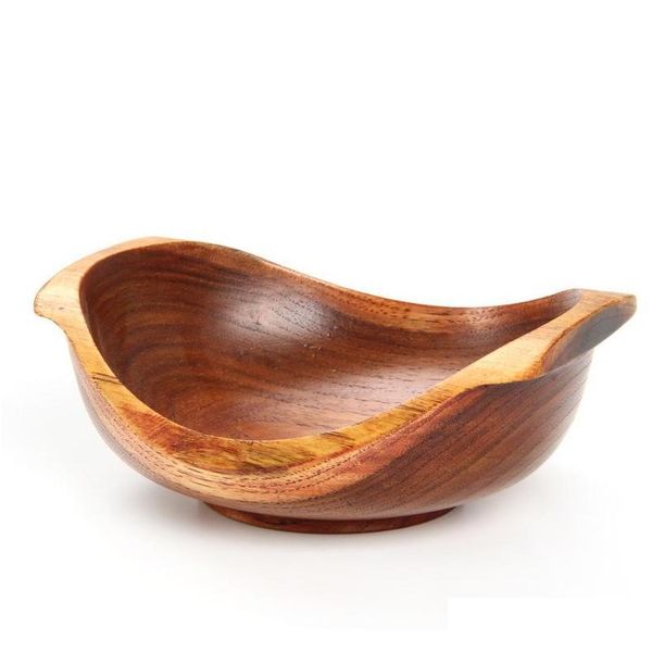 

creative birch whole wood fresh fruit salad dessert dish bowl japanese han jllnil bdesybag