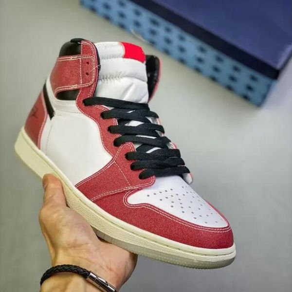 

2022 jumpman 1 basketball shoes women mens 1s trainers sneakers trophy room chicago high og hyper royal barely orange digital pink