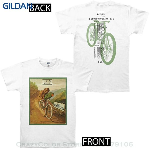 

tees printed men t shirt authentic r.e.m. rem monkey bicycle slim-fit t-shirt white s m l xl 2xl new sport hooded sweatshirt hoodie