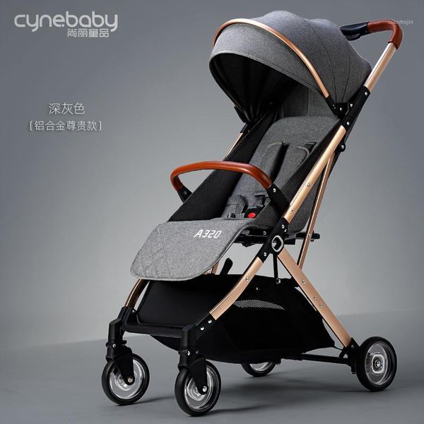 

2020 baby strollers ultra-light and foldable to sit or lie high landscape fashion baby umbrellas can be on plane1
