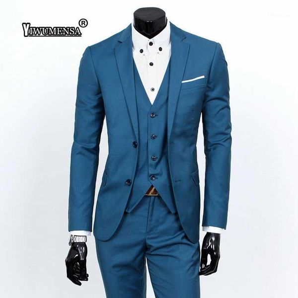 

yiwumensa 2019 custom made mens suits wedding groom (jacket+pant+vest) plus size mens suit dress suits latest coat pant designs1, White;black