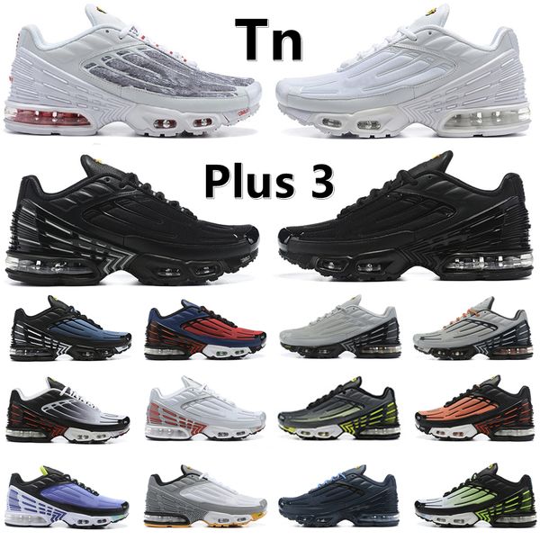 

tn plus 3 running shoes sneakers triple white black iridescent graphy volt crimson obsidian neon graphy pack nebula men women sport trainers